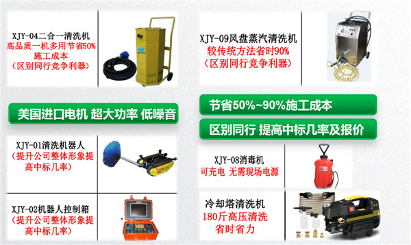 大型空調(diào)油煙機清洗設(shè)備
