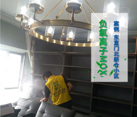 東直門北新倉(cāng)小區(qū)負(fù)氧離子MOX