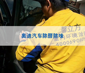 老客戶奧迪汽車除醛除味